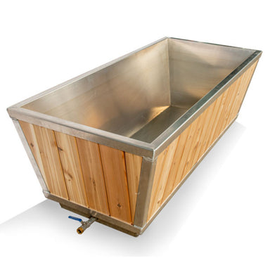 The Polar Cold Plunge Tub with Aluminum Liner