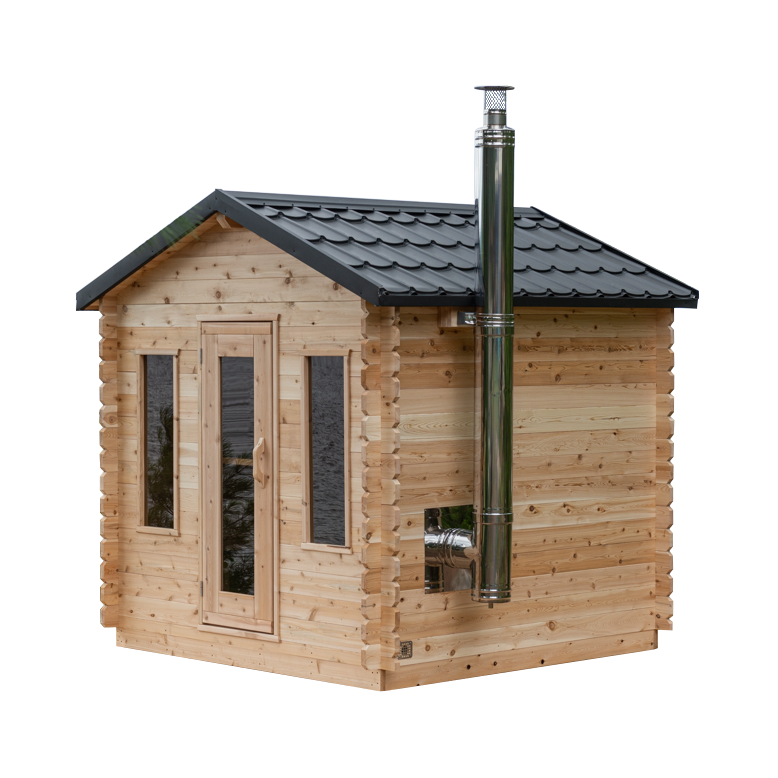 Dundalk LeisureCraft Georgian Cabin Sauna — My Backyard Lodge