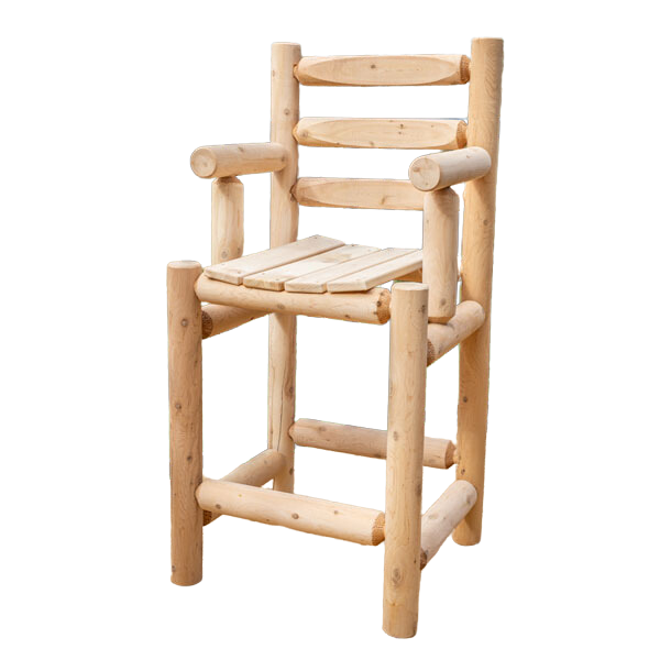 Cedar Captains Bar Stool