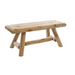 42 inch Outdoor Log Cedar Bench