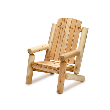 Dundalk Log Adirondack Chair