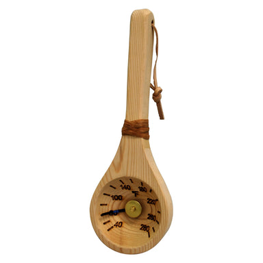 Cedar Ladle Thermometer for Saunas