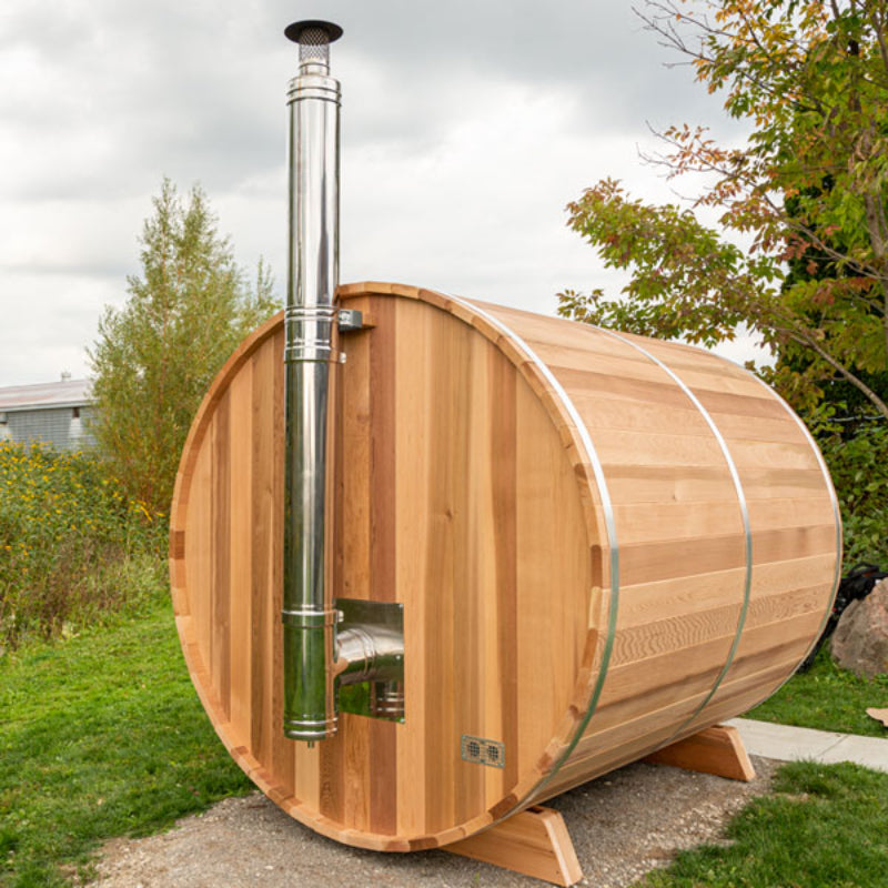 Dundalk LeisureCraft Harmony 6' Barrel Sauna