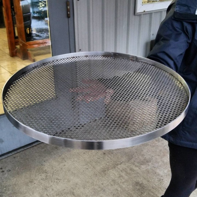 Stainless Steel Fire Glass Screen