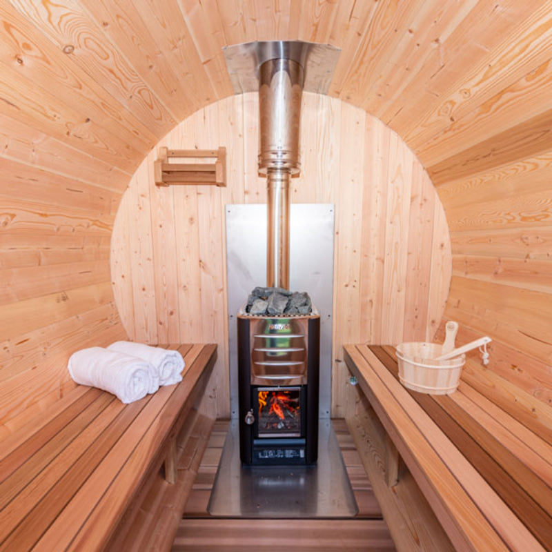 Dundalk LeisureCraft Harmony 6' Barrel Sauna