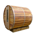 Northern Lights Clear Red Cedar Barrel Sauna