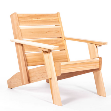 Dundalk Pacific Modern Cedar Chair