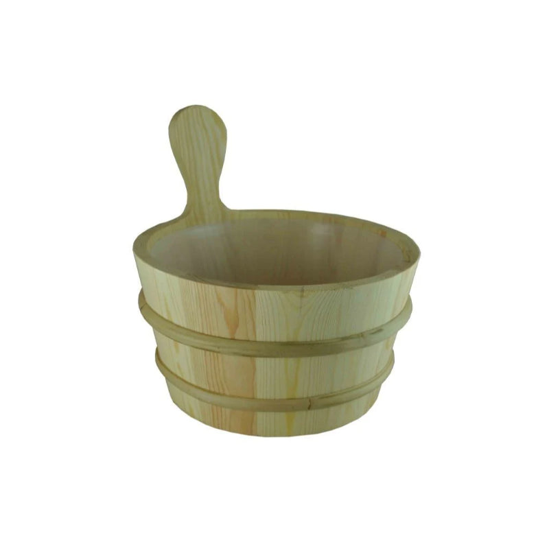 Sauna Bucket with Liner - 4L