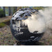 West Coast Fire Pit Sphere with smoke coming out