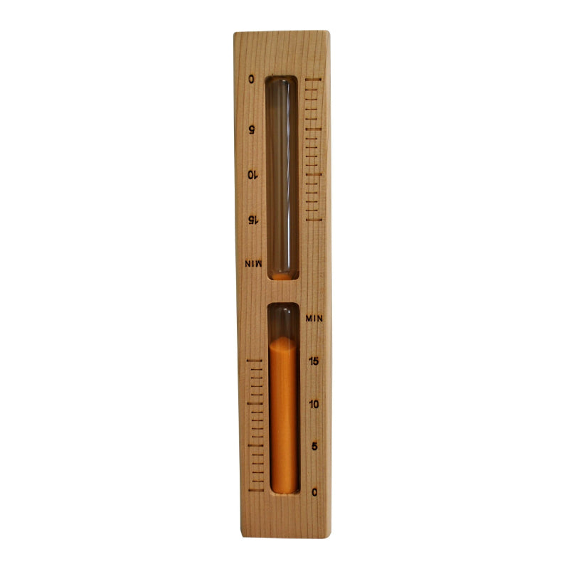 Cedar Sauna Hour Glass Timer